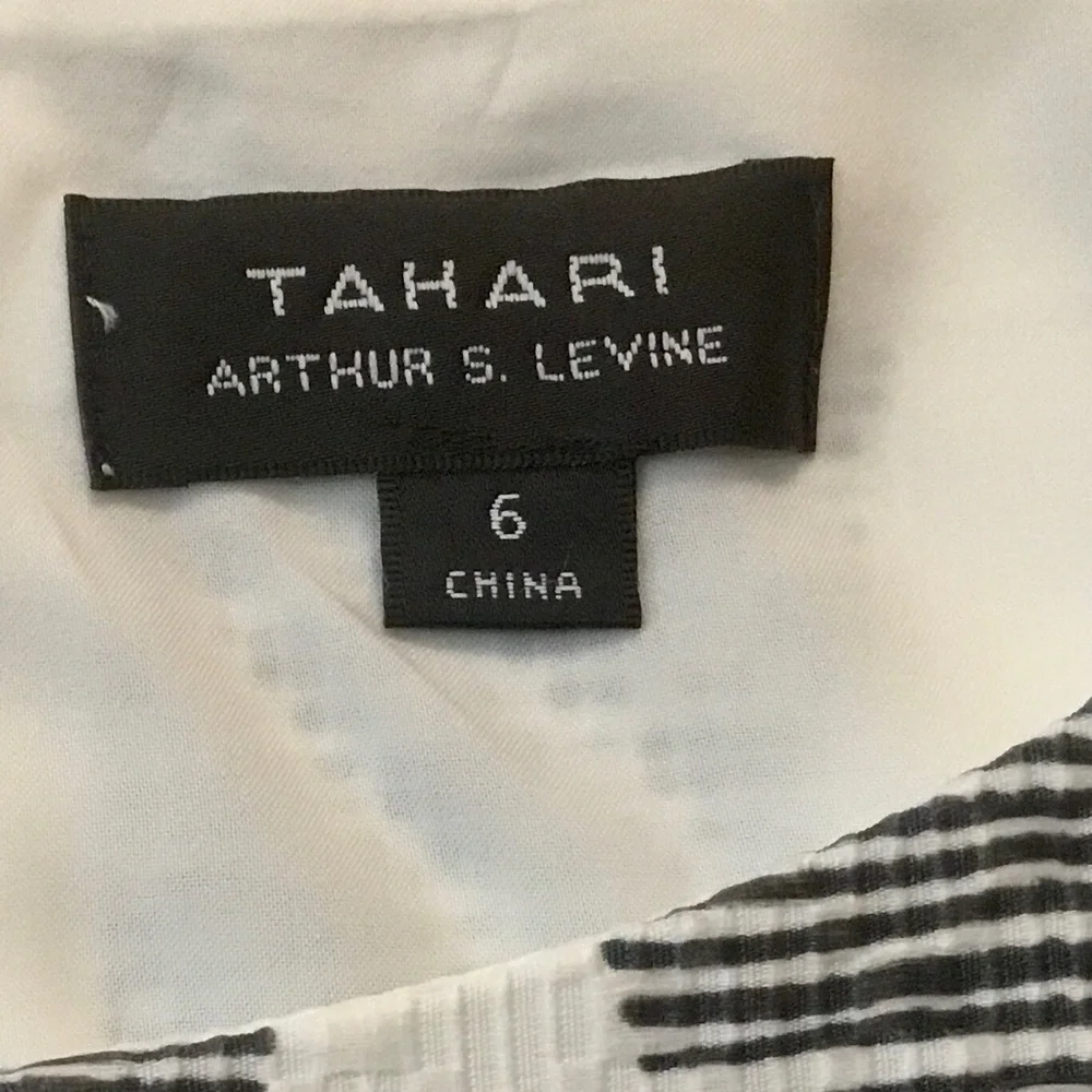 Tahari Arthur S Levine Sleeveless Dress Size 6 - Picture 5 of 7